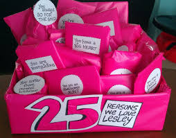 25th Birthday Present Ideas For Her Fun Gift Idea 25 Reasons We Love You 25th Birthday Ideas For Her Birthday Ideas For Her 25th Birthday Gifts
