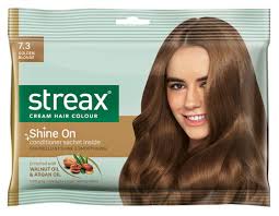 Add a twist to your blonde hair color with a touch of amber. Streax Hair Colour Golden Blonde 7 3 Buy Streax Hair Colour Golden Blonde 7 3 Online At Best Price In India Nykaa