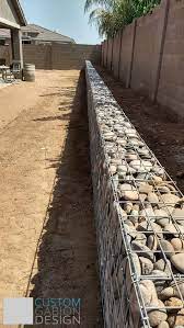 Gabion Retaining Wall In Mesa Az Gabion Wall Gabion Retaining Wall Gabion Wall Design