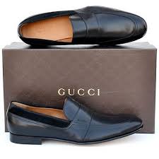 Gucci New Sz Uk 11 Us 12 Auth Designer Mens Leather Dress Loafers Shoes Black Loafers Men Driving Shoes Men Mens Designer Dress Shoes