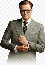 Man In Gray Suit Jacket Colin Firth Kingsman The Secret Service Harry Hart Gary Eggsy Unwin Valentine Gentleman Necktie Recruiter Png Pngegg