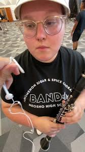 asmr 😼 #band #marchingband #asmr #clarinet #trumpet #sousa #neosho  #wildcats