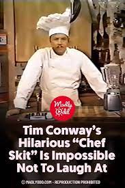 Tim Conway S Hilarious Chef Skit Is Impossible Not To Laugh At Comedian Videos Skits Funny Sketches