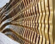 Extra LARGE 100% Solid Wood Wall Art, Wooden Sculpture ...