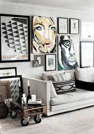 How To Decorate Your Bachelor Pad Wall Art Living Room Black And White Living Room Decor