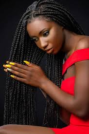Burgundy is one color that really flatters dark skin. Box Braids The Complete Styling Guide For Beginners Updated