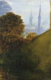 Leonardo Da Vinci 1452 1519 Portrait Of Ginevra Benci Detail National Gallery Of Art Landscape Paintings Landscape