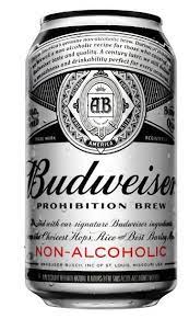 Budweiser Prohibition Brew Non Alcoholic Beverage Cerveza