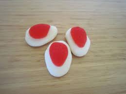 Allen S Strawberries Cream Lollies A Delicious Dollop Of Soft Strawberry Flavoured Jelly On Top Of A Yummy Crea Strawberries And Cream Sugar Cookie Lollies