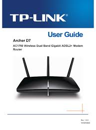 Tp Link Archer D7 User Manual Pdf Download Manualslib