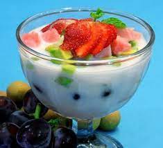 Sop Buah Atau Es Buah Buah Masakan Indonesia Hidangan Pembuka