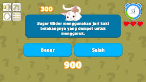 Nunggu Gamesga2 Ayo Tebak Jawabannya Benar Atau Salah Sugar Glider Academy Quiz Coming Soon To Google Playstore Will Have Indonesia English Instagram