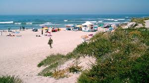 The praia do cabedelo is absolutely immense, curling out in to the distance with no sign of development beside a few huts. Praia De Afife Www Visitportugal Com