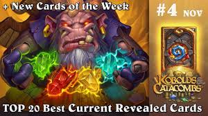 Best New Cards Of The Week Community Opinion 4 Top 20 Best Current Revealed Cards From Kobolds