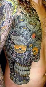 50 Tibetische Schadel Tattoo Designs Fur Manner Kapala Ink Ideen Mann Stil Tattoo Tibetische Tatowierung Tatowierungen Tattoo Designs