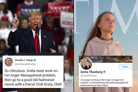 Greta thunberg has changed her name to sharon on twitter, in honour of a game last month, us president donald trump tweeted: Greta Thunberg Changes Twitter Bio After Trump Troll