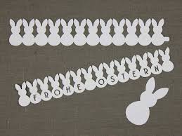 Osterhasen Girlande Plotterfreebie Kugelig Com Plotter Kostenlos Osterhase Basteln Fruhling Ostern