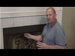 Many direct vent fireplaces use gas logs that provide the warmth and glow of a real wood burning fire without any of the inconvenience. Basic Home Improvements How Do You Open A Fireplace Damper Youtube