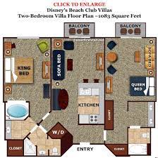 One and two bedroom villas have had much carpet replaced with wooden flooring. Studios At Disney S Beach Club Villas Yourfirstvisit Net Disney Beach Club Beach Club Villas Beach Club Villas Disney