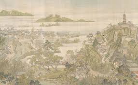 Chinese Landscape Paintings Feltmagnet Crafts