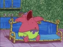 Bape patrick sad 1080 x 1080 patrick red eyes meme resident evil desktop wallpaper savage meme patrick star. Patrick Meme Gifs Tenor