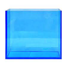 Blue Rectangle Shade Vase – FLORAL ART