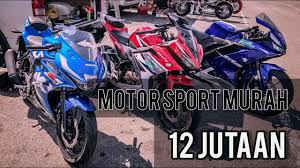 Selain karena memiliki desain yang sporty, motor sport murah juga memiliki mesin terbaik dengan tenaga yang sangat powerfull. Motor Sport Bekas Gsx R150 Cbr 150r Dan R15 V3 Murah Siap Pakai Youtube