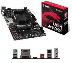 Msi A68hm Gaming Destekli Hafiza Turu Ddr3 Sdram Hafiza Alani Turu Dimm Destekli Hafiza Saati Hizi 1333 1600 1866 2133 2400 Mhz Islemci Ailesi Amd Soket