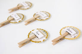 Using small, sharp scissors, cut out all six trees and two stars. Diy Christmas Place Cards Name Cards Armelle Blog