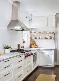 Kitchen With Full Height Subway Tiled Backsplash Transitional Kitchen Kitchen Design Scandinavian Kitchen Design Kitchen Remodel