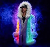 Luminous Fiber Optic Light up Man Suit Jacket for Glow-in-The-Dark Exotic  Dancewear