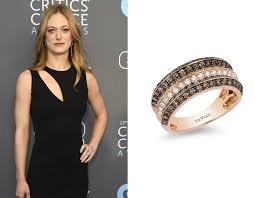 Marin Ireland Wearing Le Vian Chocolate Diamonds Ring At Critics Choice Awar Levian Chocolate Diamonds Chocolate Diamond Ring Levian Chocolate Diamonds Rings