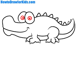 Aug 21, 2020 · step by step cartoon alligator drawing instructions. Draw Crocodile Easy For Kids Novocom Top