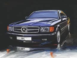 Mercedes Benz W126 Sec Digital Art By Michael Kapten Mercedes Benz Mercedes Benz