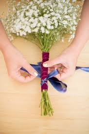 See more ideas about bridesmaids bouquets pink, bridesmaid, wedding flowers. Diy Baby S Breath Bouquet And Boutonniere Tutorial