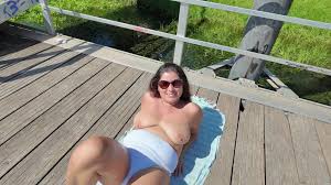 Stepson Tricked His Stepmom into Showing Her Tits and Pussy on the Street