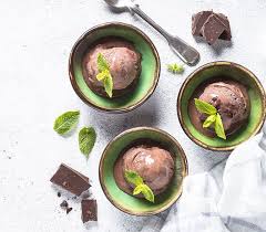 Sorbet Au Chocolat Cuisinethermomix Recette En 2020 Sorbet Chocolat Sorbet Chocolat