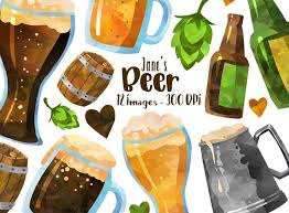 Aquarell Bier Clipart Bier Download Instant Download Etsy Beer Clipart Clip Art Beer