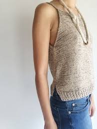 Get great deals on ebay! Beach Tank Knit Tank Top Pattern Summer Knitting Patterns Summer Knitting