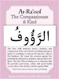Ar Raoof Allah Names Beautiful Names Of Allah Names Of God
