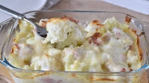 Chou Fleur Gratine Au Jambon Plat D Accompagnement Cremeux Facile A Realiser Et Il Vous Suffit De Blan En 2020 Recettes De Cuisine Chou Fleur Gratin Chou Fleur Jambon