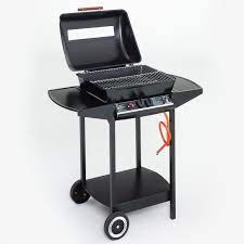 Landmann 2 Burner Lava Rock Gas Wagon Bbq Grill With Side Burner Bbq Equipment Gas Bbq Bbq Accessories