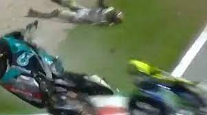 E' sempre molto difficile quando si vedono certe immagini e poi si deve scendere in pista. Moto Gp Terribile Incidente Sulla Pista Rossi Il Santo Dei Motociclisti Oggi Ha Fatto Un Gran Lavoro Positanonews