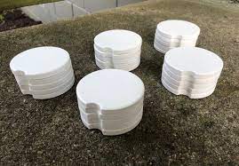 Blank Car Coaster Supply Sublimation Blanks Sublimation Supply Bulk Sandstone Car Coaster Blan Car Coaster Sublimation Blanks Car Coasters