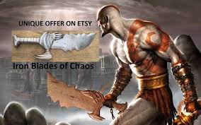 blades of chaos kratos blades of chaos god of war kratos axe god of war gift leviathan axe viking axe knife kratos blades kratos art kratos axe war gift god of war