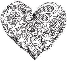 Keep your kids busy doing something fun and creative by printing out free coloring pages. Mendhi Heart Design Uth5689 From Urbanthreads Com Coloring Pages Coloring Books Colouring Pages