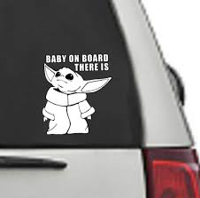 Excited To Share The Latest Addition To My Etsy Shop Baby Yoda Decal Mandalorian Decal Baby Yoda Sticker Bab Yoda Decals Yoda Sticker Star Wars Symbols