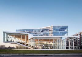 Ets Student House By Menkes Shooner Dagenais Letourneux Architectes Ramps Architecture Public Architecture University Architecture