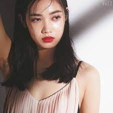 voce9月号 河北裕介 人気ヘアメイク 女優顔メイク 色っぽメイク 林田岬優 黒髪美人 美髪 ヘアメイク
