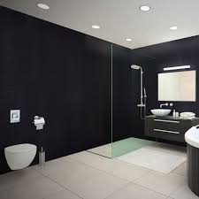 Create elegant patterns with our huge range of mosaic bathroom tiles. Decorwall Elegance Diamond Black Mosaic Bathroom Wall Panel Mb Diy